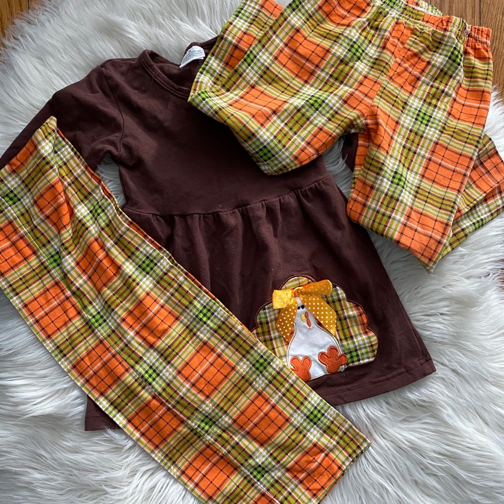 Thanksgiving girls outfit